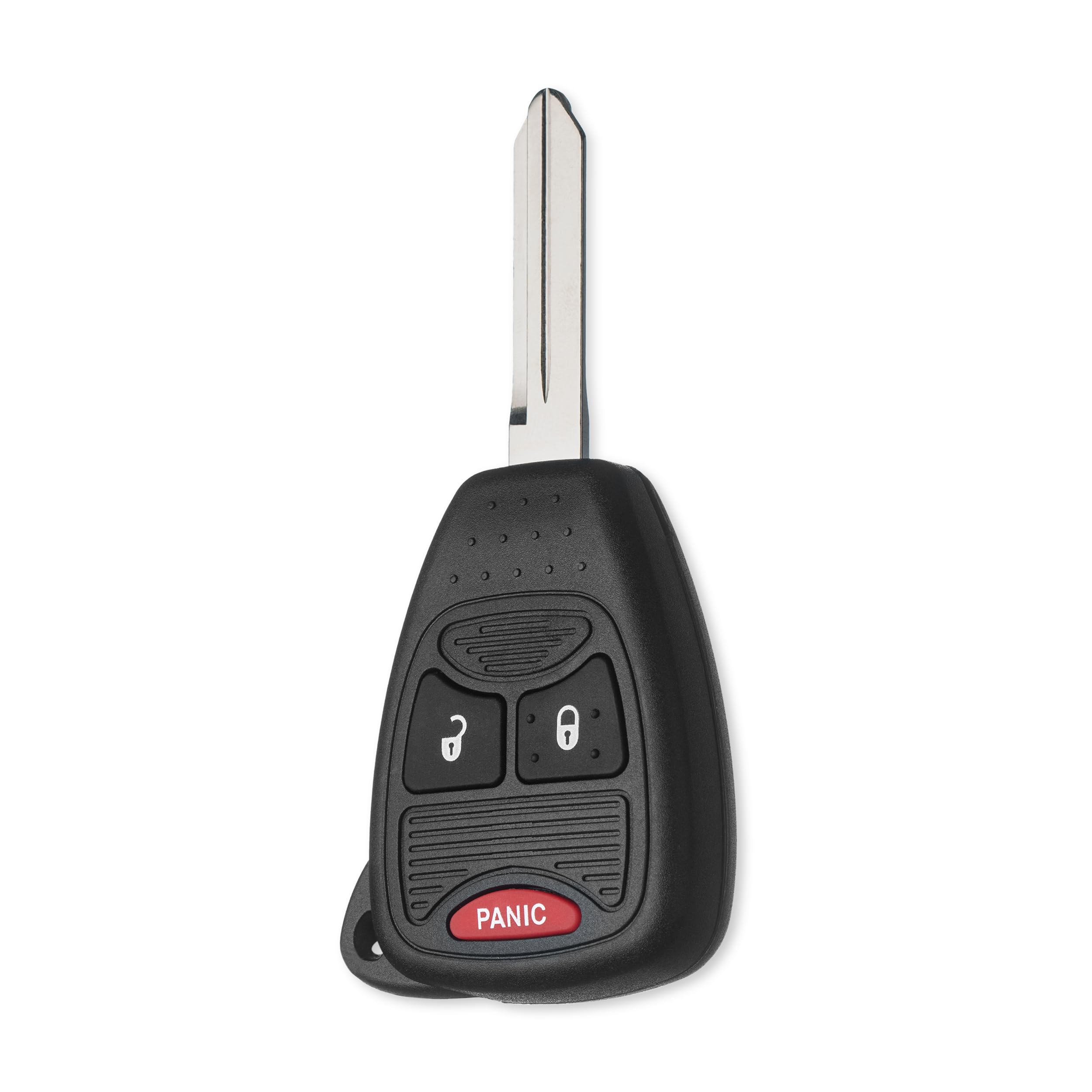 FOBTEK Keyless Entry Remote Head Key Fob for Dodge Caravan Chrysler Town Country Replacement for M3N5WY72XX, 05183683AA (for ID46, 3-Button)